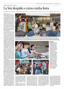 Fin de curso Prensa Escuela